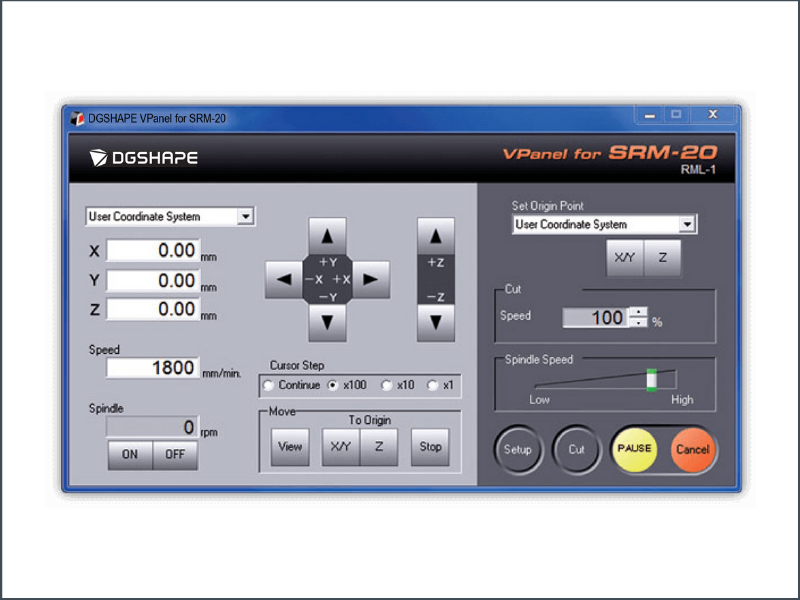 SRM-20 VPanel