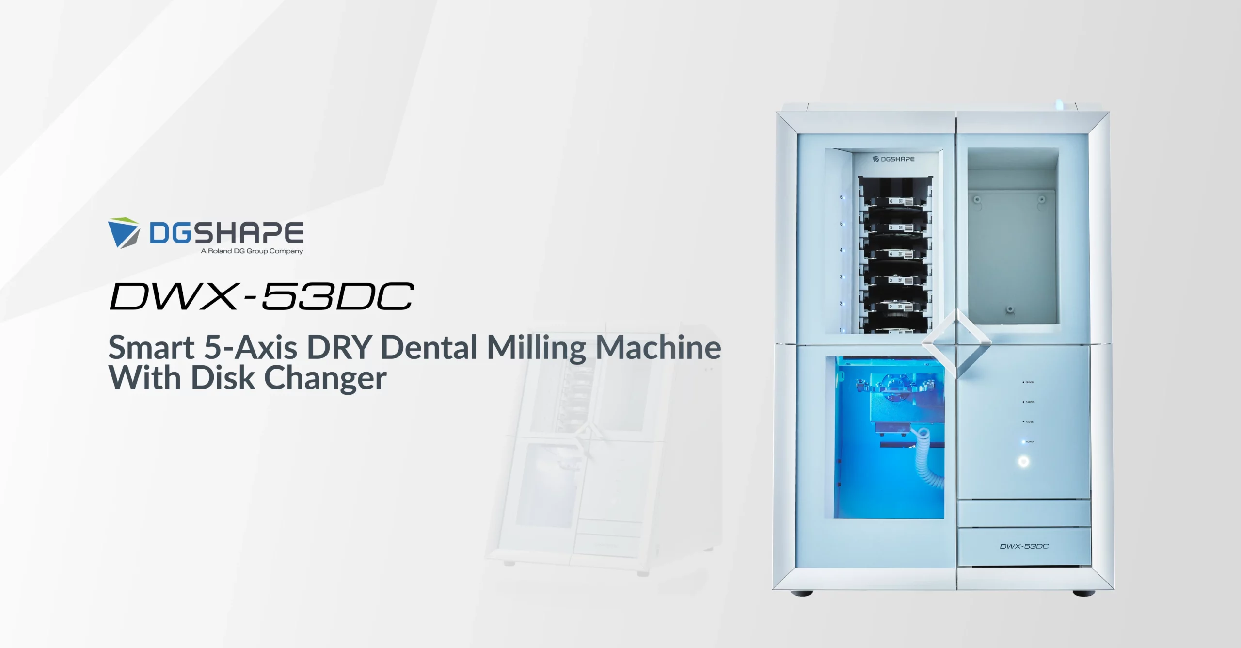 DWX-53DC - DGSHAPE - 歯科用ミリングマシン