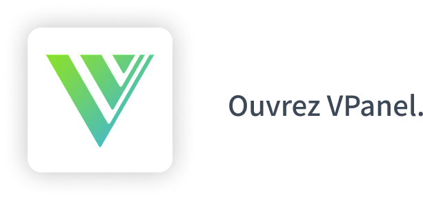 Ouvrez VPanel.